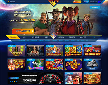 Buran Casino hemsida