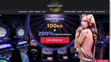 Casino Venetian hemsida