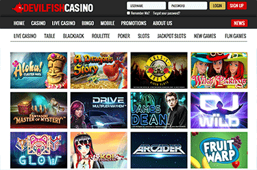 Devilfish Casino spel