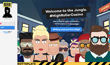 Highroller hemsida