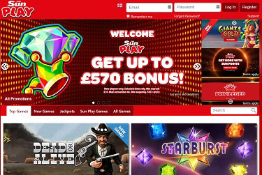 The Sun Play hemsida