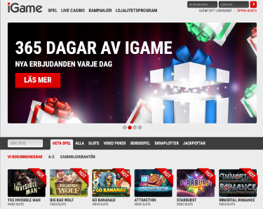 iGame hemsida