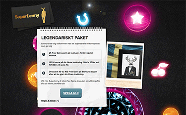 Super Lenny Nrvna Free Spins 375 pixels