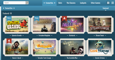 thrills hemsida med slots