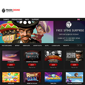 Trada freespins