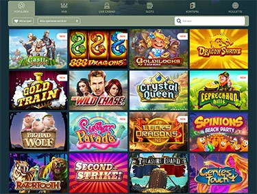 Nya spel hos Casinia