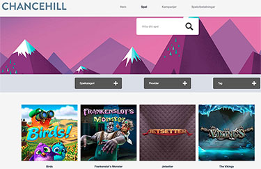 Chance Hill's nya spel