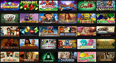 Mega Wins Casino's spelutbud