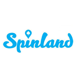 Spinland - Blå logotyp