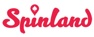 Spinland - röd logo