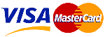 Visa och Mastercard logo