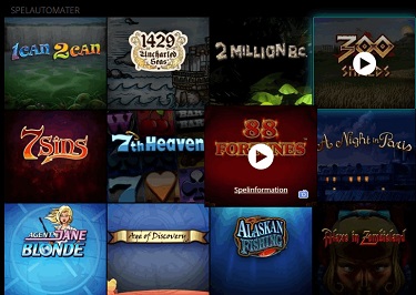 Voodoo Dreams's spelutbud